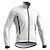 abordables Maillots pour hommes-21Grams Homme Maillot Velo Cyclisme manche longue Cyclisme Top avec 3 poches arrière VTT Vélo tout terrain Vélo Route Respirable Evacuation de l&#039;humidité Séchage rapide Bandes Réfléchissantes Rose