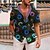 cheap Men&#039;s Shirts-Men&#039;s Shirt Summer Hawaiian Shirt Graphic Prints Music Notes Cuban Collar Light Green Blue Light Purple Purple Brown Casual Holiday Short Sleeve Button-Down Print Clothing Apparel Sports Fashion
