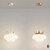 billige Øslys-led pendel simpel krone sky pigeværelse studie 1-lys 3000-6000k pendel moderne minimalistisk master soveværelse krystal pendel lampe