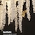 tanie Żyrandole-żyrandole led nowoczesny luksus, 23,6&quot;/31,2&quot; 8/12-jasny złoty kryształ do wnętrz domowych kuchnia sypialnia żelazo sztuka gałąź drzewa lampa kreatywna lampa światło ciepła biel 110-240 v