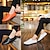 cheap Men&#039;s Shoes-Men&#039;s Loafers &amp; Slip-Ons Moccasin Comfort Shoes Casual Outdoor Daily Faux Leather Breathable Black White Orange Summer Spring