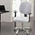 cheap Office Chair Cover-Velvet Computer Office Chair Cover Stretch Rotating Gaming Seat Slipcover Elastic with Back Cover Soft Durable Washable