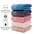 abordables Les serviettes-Serviette de bain 100% coton douce et absorbante, serviette de toilette Perfect Basics de qualité supérieure pour un usage quotidien
