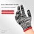 ieftine accesorii de gaurit-12 perechi de mănuși de lucru rezistente la uzură femei bărbați material din fire de bumbac mănușă de tricot anti-alunecare pentru protecția muncii grădinărit