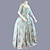 Χαμηλού Κόστους Ιστορικές &amp; Vintage Στολές-Ροκοκό Βικτοριανό Vintage Φόρεμα Τουαλέτα Φόρεμα χορού Μαρία Αντωνιέτα Νυφικό Γυναικεία Μασκάρεμα Απόκριες Γάμου Πάρτι Φόρεμα