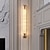 billige Indendørsvæglamper-krystal indendørs væglamper led nordisk stil stue butikker cafeer stål varm hvid væglampe 110-240v