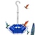cheap Backyard Birding &amp; Wildlife-Hummingbird Feeder for Outdoors Hanging, Leak-Proof, Easy to Clean and Refill, Saucer Humming Feeder for Hummer Birds, Including Hanging Hook