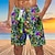 cheap Men&#039;s Board Shorts-Mens Swim Shorts with Pockets Quick Dry Swim Trunks with Mesh Lining Graphic Prints Designer Hawaiian Board Shorts Waterproof Beach Swimwear