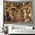 tanie zabytkowe gobeliny-Renaissance wiszące gobelin wall art duży gobelin dekoracja ścienna zdjęcie tło koc kurtyna strona główna sypialnia dekoracja salonu