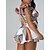 cheap Women&#039;s Jumpsuits-Women&#039;s Romper Print Floral V Neck Streetwear Street Daily Regular Fit Short Sleeve Purple S M L Summer