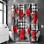 cheap Shower Curtains-Shower Curtain with Hooks for Bathroom Floral Bathroom Decor Set Polyester Waterproof 12 Pack Plastic Hooks