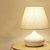 economico lampada da comodino-lampada da tavolo / lampade da comodino multiparalume / led / sensore tattile rustico / lodge / stile nordico per soggiorno / camera da letto metallo bianco