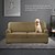 billige Sofa -dækning-stræk sofabetræk love sæde sofabetræk til hunde kæledyr, 2 personers lignende læder betræk med t pudebetræk vaskbar sofa møbelbeskytter