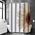 preiswerte Duschvorhänge-Duschvorhang mit Haken für Badezimmer Blumen-Badezimmer-Dekor-Set Polyester wasserdicht 12er-Pack Kunststoffhaken