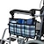お買い得  トラベルバッグ-車椅子アームレスト オーガナイザー バッグ 車椅子トラベル アクセサリー ポケット付き収納ポーチ