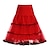 preiswerte Historische &amp; Vintage-Kostüme-50er Jahre Prinzessin Petticoat Reifrock Tutu Unterrock Crinoline Tüllrock knielang Damen Party / Abendballrock