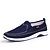cheap Men&#039;s Shoes-Men&#039;s Loafers &amp; Slip-Ons Comfort Shoes Cloth Loafers Sporty Casual Outdoor Daily Canvas Breathable Black Blue Spring Fall