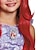 levne Kostýmová paruka-princezna ariel malá mořská víla dívčí paruka červené cosplay party paruky