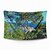 cheap Wall Tapestries-Oil Painting Mountain Wall Tapestry Art Decor Blanket Curtain Hanging Home Bedroom Living Room Decoration