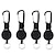 cheap Car Pendants &amp; Ornaments-Retractable Keychain Multitool Carabiner Key Holder ID Badge Carabiner Holder Reel with Belt Clip Anti-Lost Keys Cards Holder