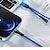 halpa Matkapuhelinkaapelit-MOMAX Apple MFi -sertifioitu Monilatauskaapeli USB A - Type C / Micro / IP 3 A Pikalataus Nailon punottu Kestävä 3 in 1 Käyttötarkoitus Macbook iPad Samsung Matkapuhelinväline