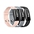 お買い得  Fitbitウォッチバンド-3パック スマートウォッチバンド と互換性があります Fitbit Inspire 3 Inspire 2 / Inspire HR / Inspire シリコーン スマートウォッチ ストラップ 防水 調整可 女性 男性 スポーツバンド 置換 リストバンド