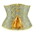 billige korsett-Rokoko Punk og gotisk Kostymer i middelalderstil Overbustkorsett Dameundertøy Bustier 14 plastbein Kostyme Dame Royal Bryllup Bryllupsgjest Voksne Korsett