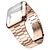 billiga Apple Watch-band-Kompatibel med Apple Watch klockband 38mm 40mm 41mm 42mm 44mm 45mm 49mm med Case Stötsäker Rostfritt stål Ersättningsurband för iwatch Ultra 2 Series 9 8 7 SE 6 5 4 3 2 1