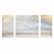 cheap Landscape Paintings-Newest 100% Hand Painted Abstract Gold Foil Art Wall Picture Handmade Golden Sky Landscape Canvas Oil Painting For Living Room Home Decor
