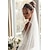 cheap Wedding Veils-One-tier Formal Style / Simple / Classic &amp; Timeless Wedding Veil Chapel Veils with Pure Color Tulle