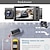 cheap Car DVR-3 Channel Dash Cam with 64GB Micro SD Card 1080P Front and Inside Dash Camera for Cars IR Night Vision Car Camera for Taxi Parking Monitor HDR Motion Detection Suction Cup