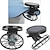 Недорогие Вентиляторы-Клип на крышке мини-вентилятор на солнечных батареях, летние путешествия, солнечная энергия, охлаждающие вентиляторы