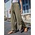 cheap Pants-Women&#039;s Wide Leg Pants Trousers Faux Linen Black Orange Army Green Fashion Wide Leg Split Casual Daily Full Length Plain Comfort S M L XL 3XL