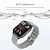 tanie Smartwatche-H10 Inteligentny zegarek 1.69 in Inteligentny zegarek Bluetooth Krokomierz Powiadamianie o połączeniu telefonicznym Rejestrator aktywności fizycznej Kompatybilny z Android iOS Damskie Męskie Długi