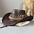 billiga Historiska- och vintagedräkter-1700-talet 1800-talet delstaten Texas Cowboyhatt Västerncowboy amerikansk Herr Dam Hatt