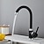 cheap Rotatable-Kitchen Sink Mixer Faucet 360 Swivel, Single Handle Kitchen Taps Deck Mounted, One Hole Brass Kitchen Sink Faucet Water Vessel Taps with Hot Cold Hose Chrome Black Rose Golden