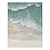 お買い得  風景画-ハング塗装油絵 手描きの 縦式 抽象画 コンテンポラリー インナーフレームなし(枠なし)