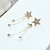cheap Earrings-Women&#039;s Stud Earrings Earrings Tassel Fringe Star Earrings Jewelry Golden For Wedding Party Gift Festival