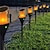 preiswerte Bodenlichter-Solar-Blinkflammen-Rasenlichter im Freien, wasserdicht, im Freien, Hof, Gehweg, Rasen, Camping, Dekoration für Wege, Terrasse, Hof