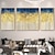voordelige Schilderijen van bloemen/planten-goud abstract handgeschilderd olieverfschilderij dikke textuur canvas schilderij moderne kunst aan de muur huis decoratieve schilderijen voor woonkamer