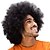 preiswerte Hochwertige Perücken-kurze schwarze flauschige Disco-Afro-Hippie-Perücken zottelige lockige Perücke für Männer70er 80er-Perücken Anime-Rocker-Perücke Kostüm Cosplay Halloween Alltagskleidung Perücke hitzebeständige