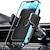 billige Bilholder-starfire mobiltelefon holder til bil luftudtag 360 graders rotation stabilphone mount kompatibel til android/ios velegnet til 4-7 tommer smartphone sort