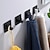 billige Håndklædekroge-1/2 stk selvklæbende kroge kraftige vægkroge vandtætte kroge i rustfrit stål til ophængning af frakke hat håndklædekåbekrog vægmonteret stativ til badeværelse og soveværelse