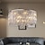 abordables Lustres-lumière luxe salon lustre nouveau moderne simple lumière ronde luxe cristal lampe designer maison atmosphère restaurant lustre