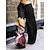 halpa anime-pohjat-One Piece Apina D.Luffy Suorat housut Roikkuvat housut Takaisin kouluun Anime 3D Edessä tasku Katutyyli Käyttötarkoitus Naisten Aikuisten Naamiaiset 3D-tulostus Päivittäin
