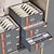 ieftine Depozitare Haine-cutie de depozitare lenjerie intimă tip sertar cutie de organizare despărțitor de uz casnic trei într-un instrument de depozitare șosete de lenjerie de corp depozitare sutien