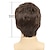 cheap Mens Wigs-Men&#039;s Wigs Short Mens Brown Wig Layered Natural Hair Costume Halloween Heat Resistant Synthetic Wigs for Men Male