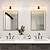 levne Vnitřní nástěnná světla-toaletní osvětlení 21,5&quot; ip20 zrcadlová přední světla železo akrylová černá móda pro domácnost zatahovací toaletní stolek proti zamlžení led zrcadlová skříňka lampa koupelnová světla