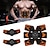 cheap Body Massager-EMS Abdominal Muscles Training Stickers Electric Abdominal Stimulator Fitness Body Slimming Massager Weight Loss For Men Women