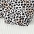 cheap Sets-Girls letters leopard print falbala sleeveless top shorts suit (scarf)